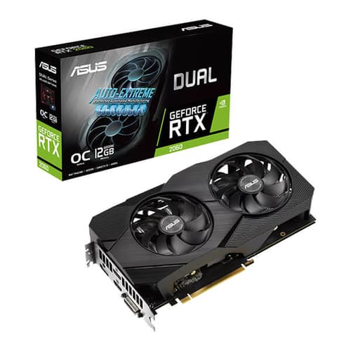 Asus Dual RTX 2060 EVO OC 12GB Gaming Graphics Card